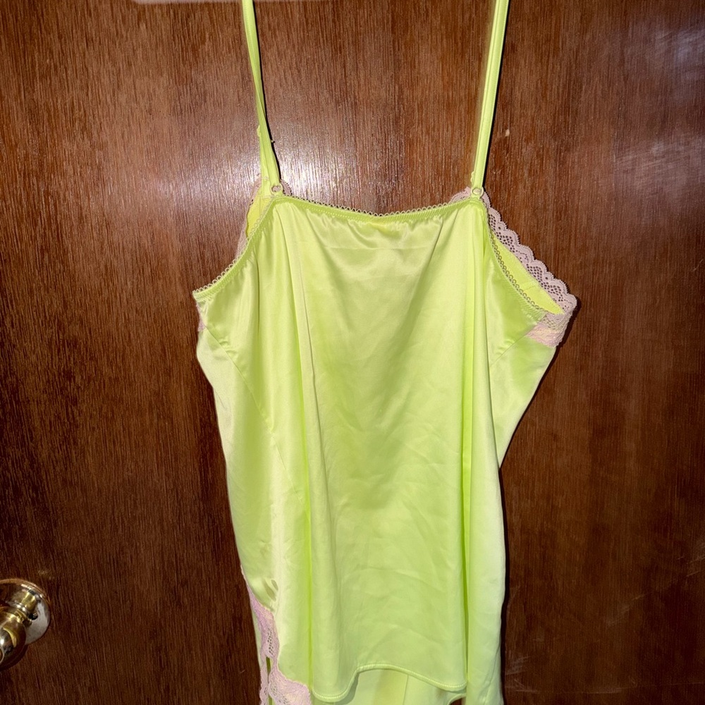 NWT Victorias Secret Tease Citron Glow Slip Dress - Picture 6 of 8